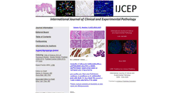 Desktop Screenshot of ijcep.com