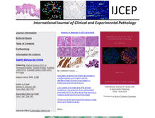 Tablet Screenshot of ijcep.com